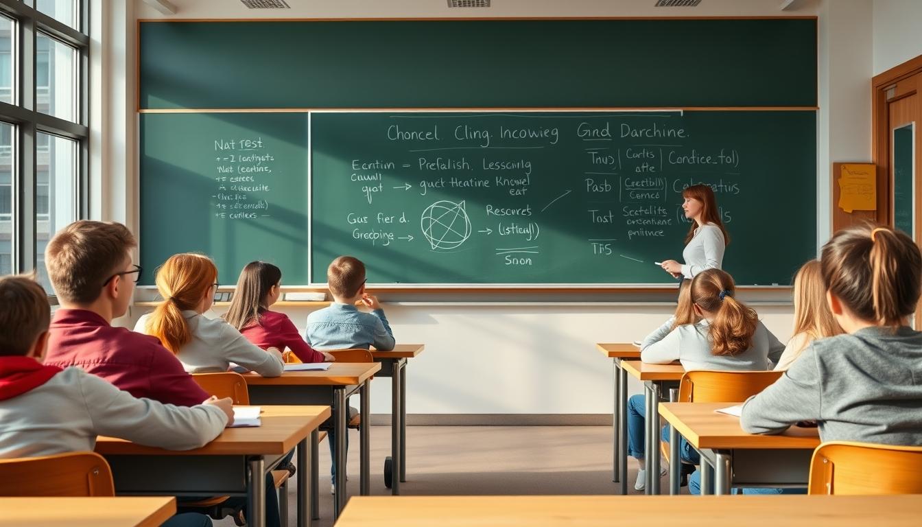 Students working in research laboratory